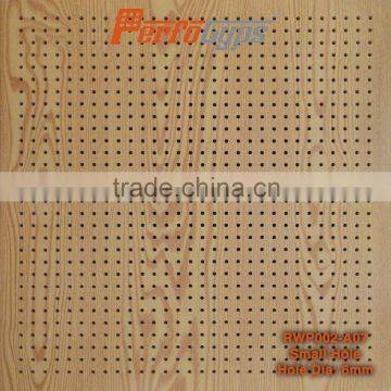 Wooden Acoustic Perforated Gypsum Ceiling Tile Made in China Good Quality Soundproof photo-2