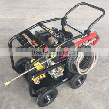 High pressure washer 3600 Psi with kama 186F diesel engine 10Hp for car, garden, street washiong and cleaning