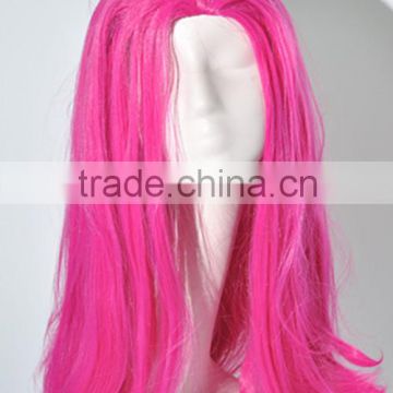 Show girl Crazy color Halloween wig for party bar fluorescent color party wigs N350