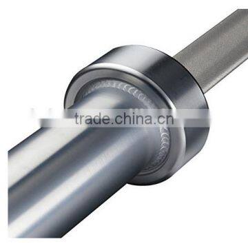 Women's OR Men's Needle Bearing Olympic Training Bar Chrome Bar With Slit Sleeve Design photo-3