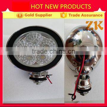 Round truck off road LED daytime running light