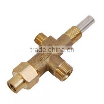 Customized by drawing high quality brass safety auto fire off gas temperature control valve