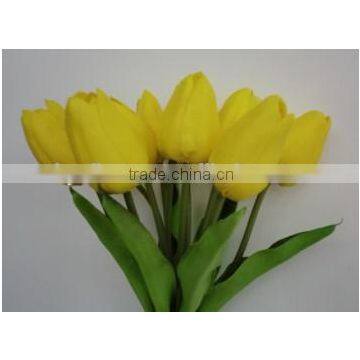 AAA quality decoration artificiall tulip flowers soft touch tulip