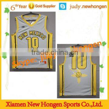 2016 latest basketball jersey design, basketball suit, jerseys from China order