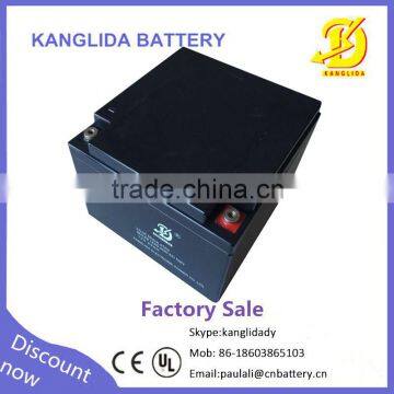 kanglida12v 24ah sla battery for ups battery