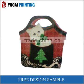 Colorful Leatherette Paper Gift Shopping Bag