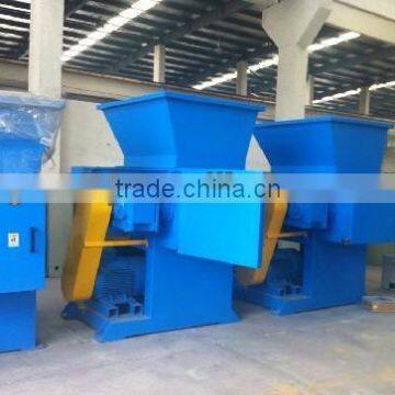 plastic single shaft shredder for pipe