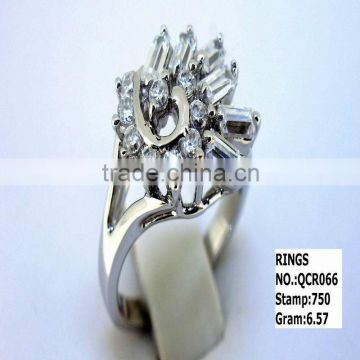 new design high quality silver rings QCR066