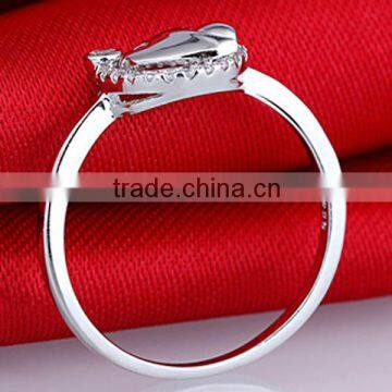 Wholesale Korean Edition Fish Design 925 Sterling Silver Rings photo-3