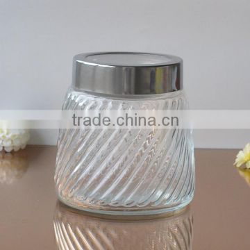 Wholesale storage glass jar for christamas