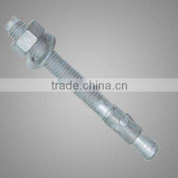 zinc plated wedge anchors M6 yellow zinc plated