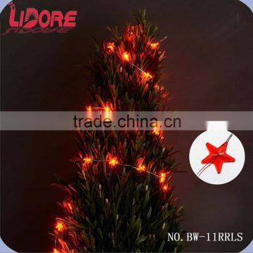 LIDORE 2015 Christmas Little Star Battery Operated Copper String Lights