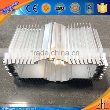 Hot! short cut led aluminum extrusion heat sink, 6063 aluminum enclosure heat sink, cad section drawing aluminum heat sink