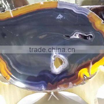 Wholesale Fashion Agate Slice Natural Agate Slices for Home Decoration