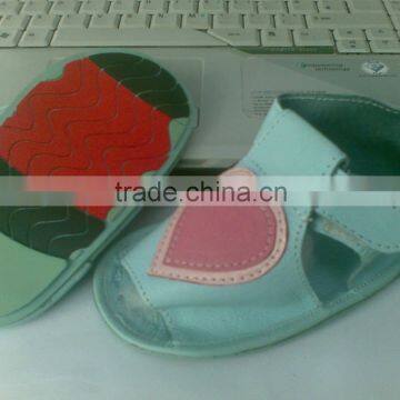 Soft Non-PVC Rubber Sole Baby Sandal