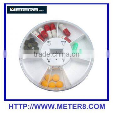 TX2092B Digital 7-Compartments Pill Box Timer withTime & Alarm , Pill Box Timer