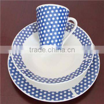 Shandong linyi factory western dinnerware sets , brilliant dinnerware set , good quality dinnerware set