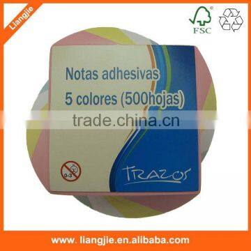 Neon Paper Twist Memo Notepad, Neon Paper Twisted Printing Memo Pads photo-2