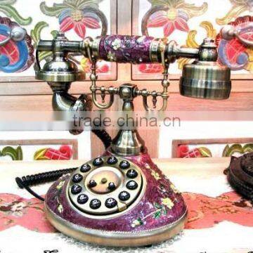 Home deco wooden telephone trends Furniture