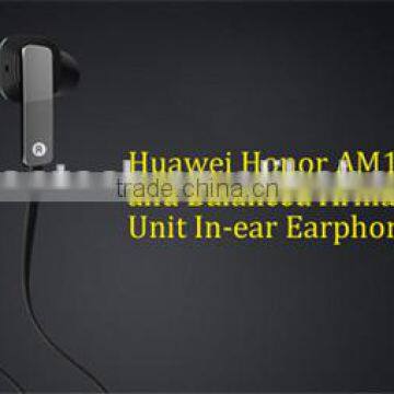 Original Huwaei Honor AM175 Dynamic Balanced Armature Dual Unit Support Hands Free Talking Ring Iron Headphones photo-3