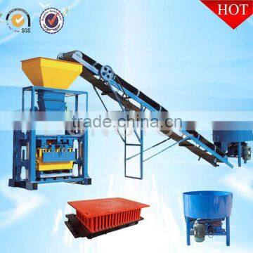 QT40-1 Semi-automatic machine for concrete block from DONGYUE machinery group