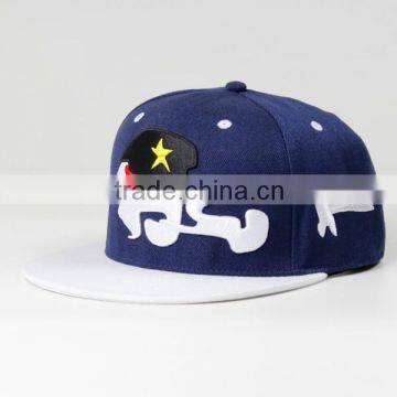 Two Tone Flat Brim Cap,two Tone Flat Cap,wholesale Flat Brim Fitted Hat photo-4