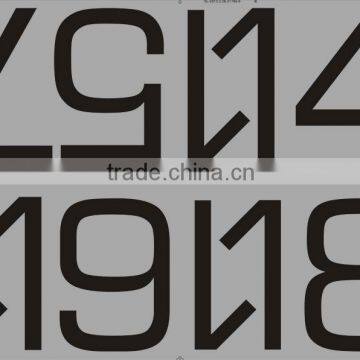 Number Heat Transfer/iron On/hot Stamping