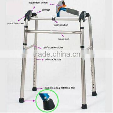 Handicapped Equipment Mobility Walking Aids for Disabled Foldable photo-4