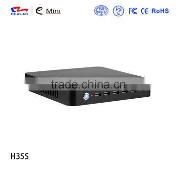 Realan High Quality Standard Fast Delivery H35S-i3H40T1 Barebone Wholesaler Mini Desktop pc photo-2