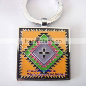 Wholesale Soft enamel metal key chain