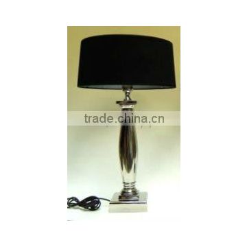 Metal Floor Lamp with silver Finish