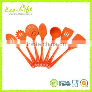 Set of 7 Silicone Kitchen Utensils With Plastic Handle, Cooking Tools Kitchenware photo-5