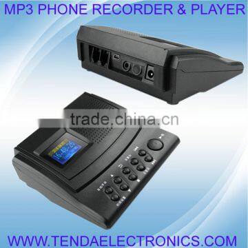 Voice recording box , phone recording box , telephone voice recorder , telephone recorder with mp3 player