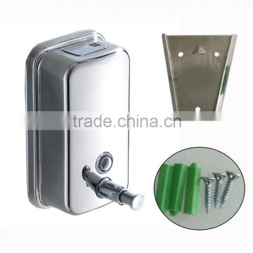 500ml800ml 1000ml Luxury Stainless Steel Wall Mounted hand Soap Dispenser Body