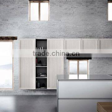High Quality Veneer Mdf Kitchen Cabinet With Hanging Kitchen Cabinets Designs photo-6