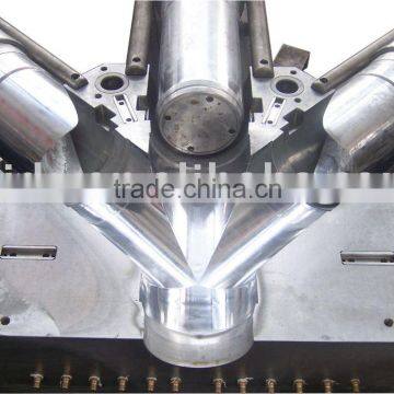 fitting mould PVC equal skew cross fitting mould 1 cavity