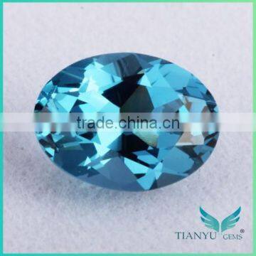 Wuzhou Gems Processing Loose 120# Synthetic Oval Shape Diamond Spinel
