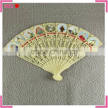 Chinese personalized hand fan for summer, riligious promotional hand fan
