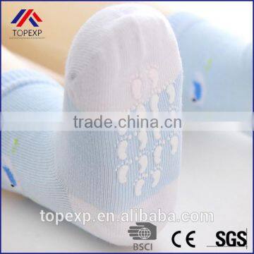 Two-Colored Socks Baby Girls Rubber Socks