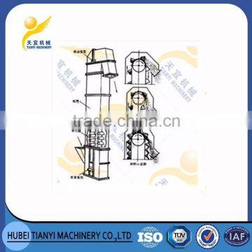 Stainless Steel Belt Type Bucket Elevator Transporter for Wheat