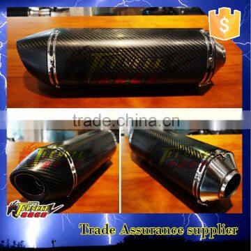 Universal Fiber high quality motorcycle exhaust muffler for Racing Motorcycle