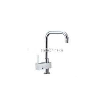 Gooseneck Brass Kitchen Faucet