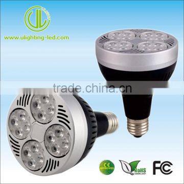 4000K Nature White E27 Par30 30-35W led spotlight with fan