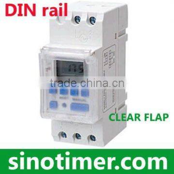 Digital Din Rail timer