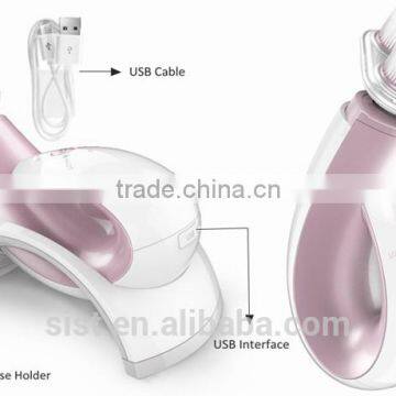 China Wholesale New Designed Electrical Facial Cleansing Brush Sonic Face Blackhead Removal Machine photo-6