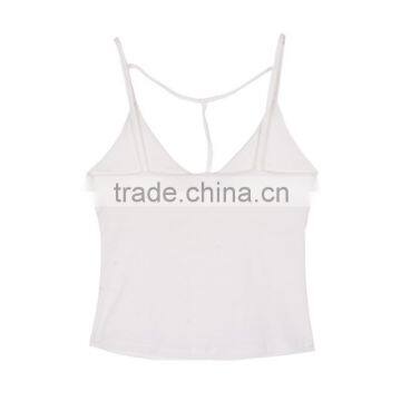 Bonvatt Women Clothes Tops Sexy Bandage Backless Cami Tops Sexy Tight-fitting V-neck Sleeveless Tanks Crop Top New Arrival photo-5