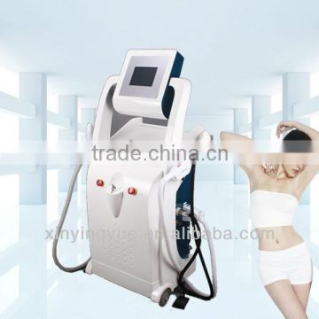 Best Multifunction Two screen Elight RF Yag laser 3 in elight hair removal machine