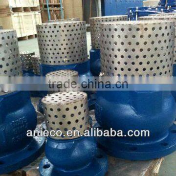 flange Foot valve with strainer