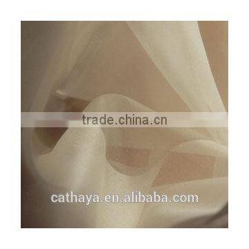 Bridal Fabric-Silk Organza customerized color.8mm