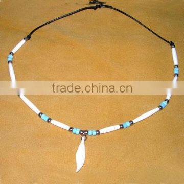 Bone Beaded necklace